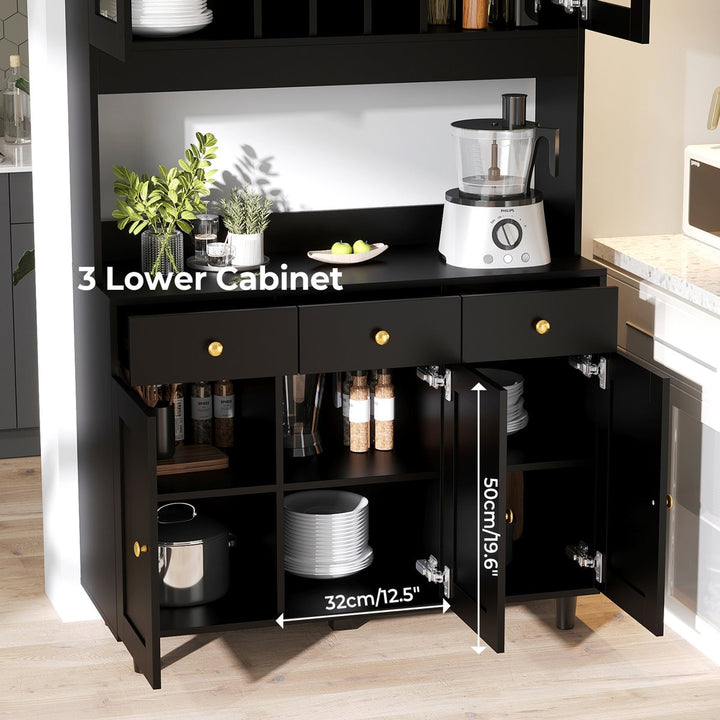 Liang Tall Bar Unit | Black