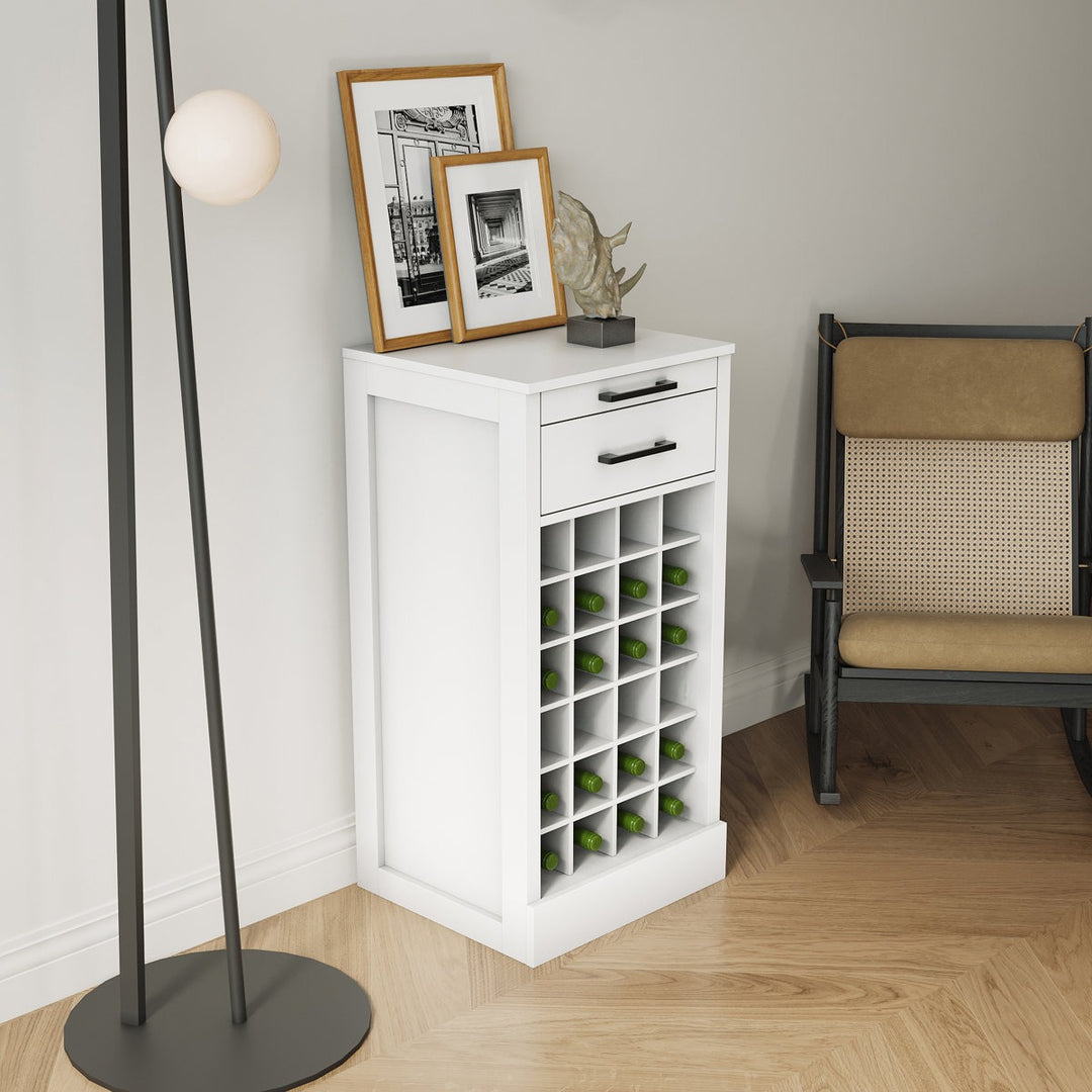 Tian Tall Bar Unit | White