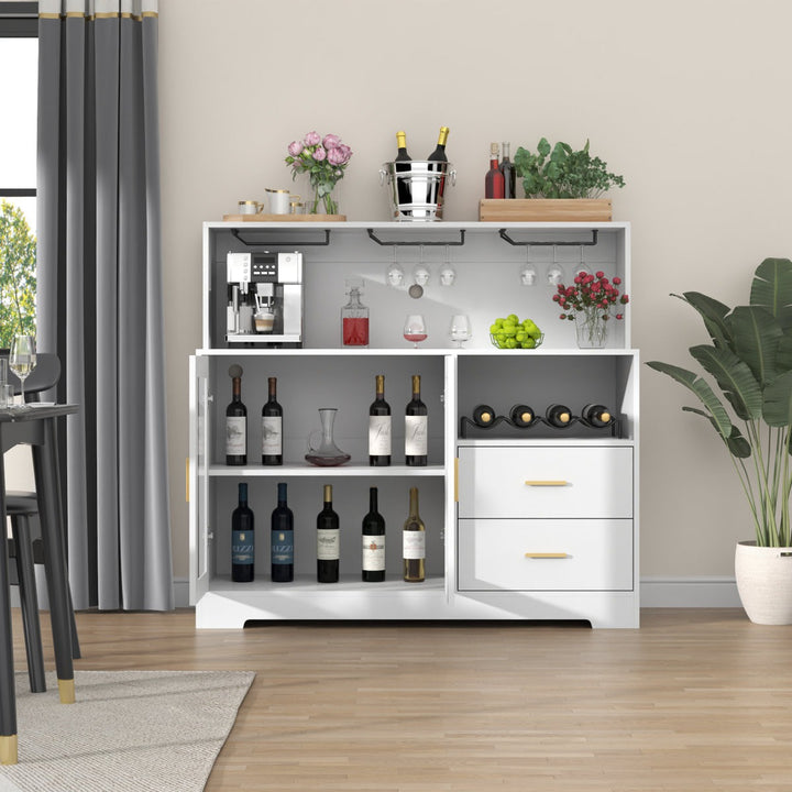 Ayaka Bar Cabinet | White