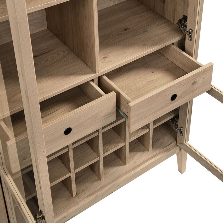 Hina Tall Bar Unit | Natural