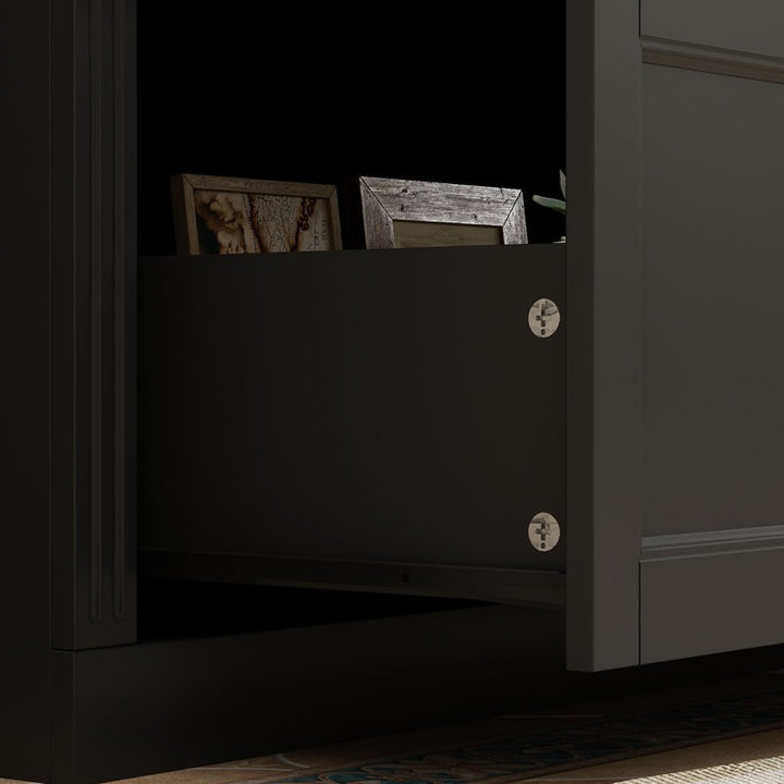 Haruto Tall Crockery Unit | Black