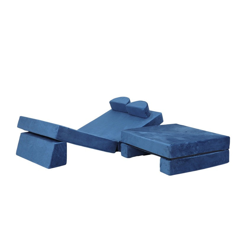 Monster Softplay Block Playset 14-Piece Blue