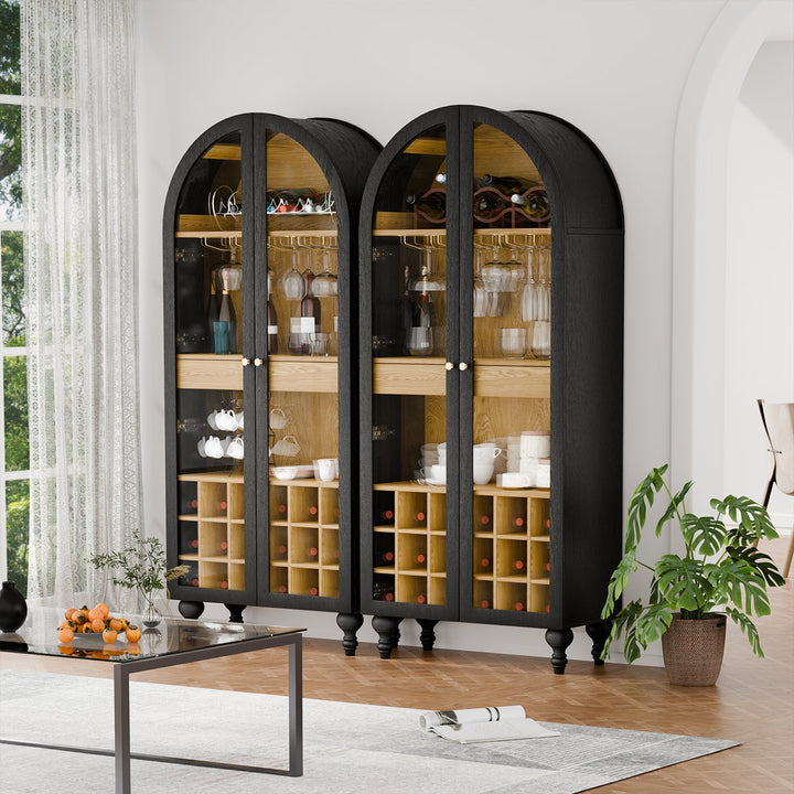 Yui Bar Tall Unit | Black