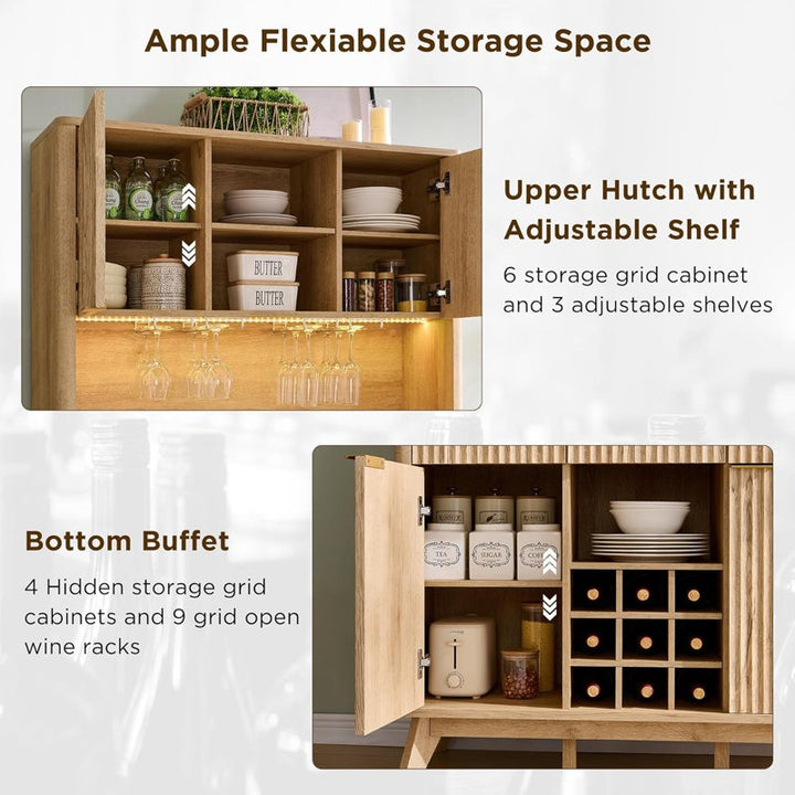 Aiko Tall Bar Unit | Natural