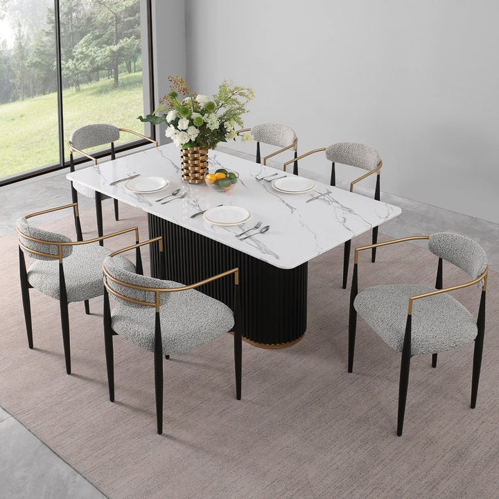 Falx 6-Seater Dining Table Set