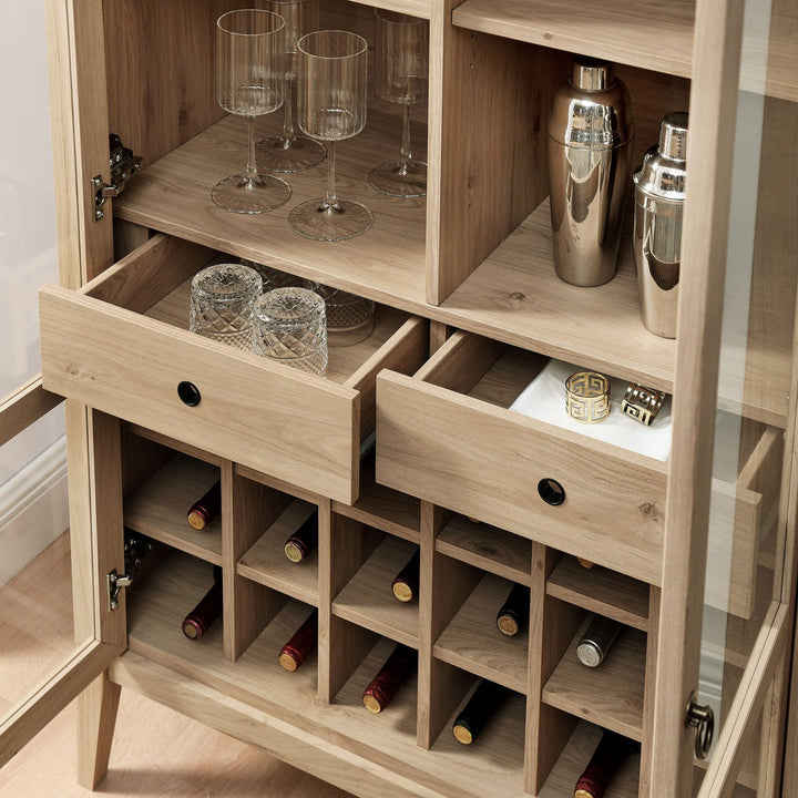 Hina Tall Bar Unit | Natural