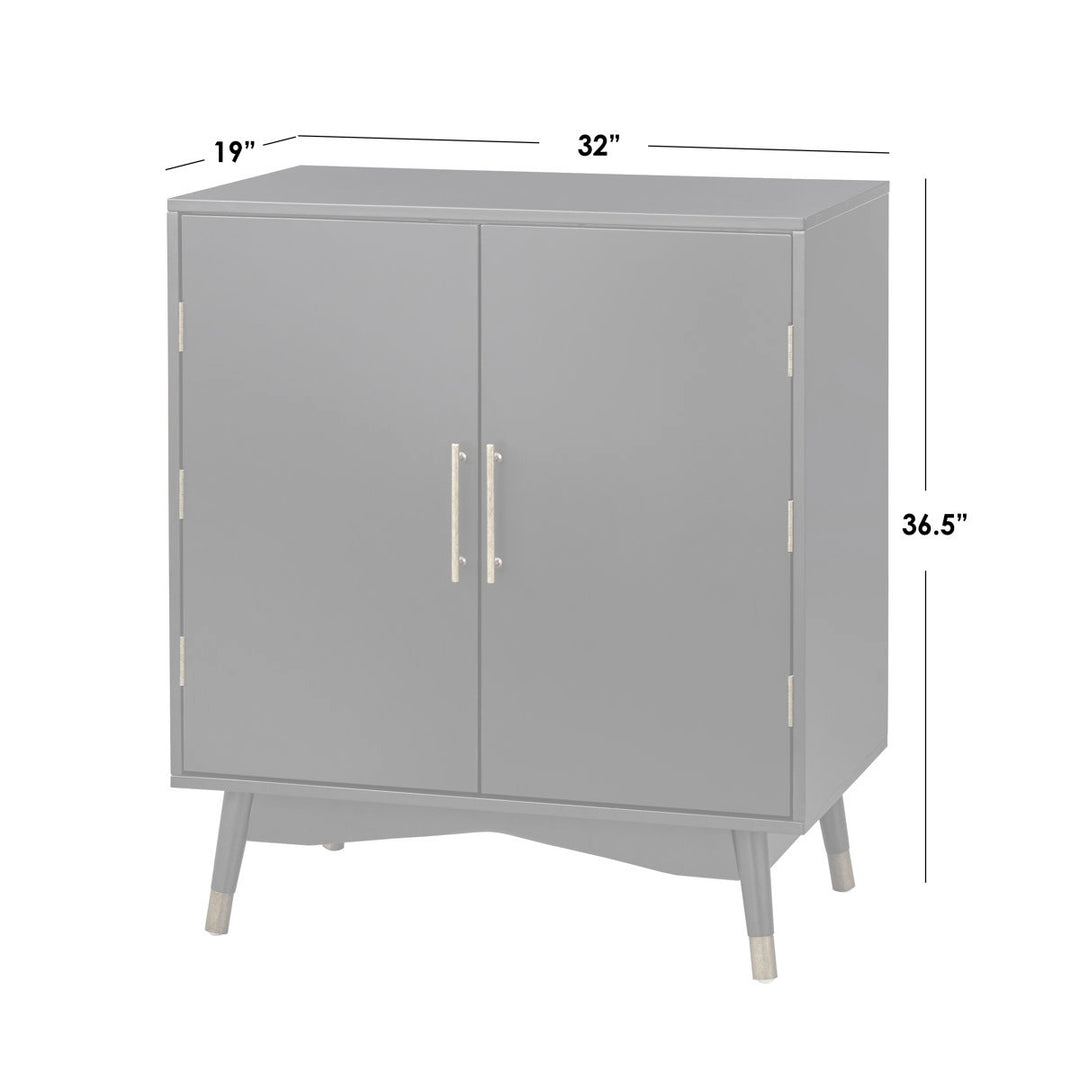 Nanami Bar Cabinet | Black