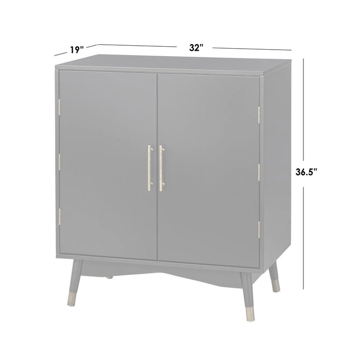Nanami Bar Cabinet | Black
