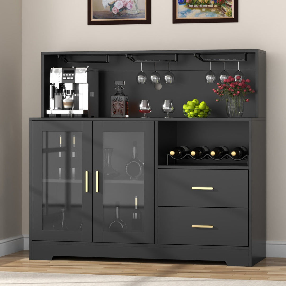Ayaka Bar Cabinet | Black