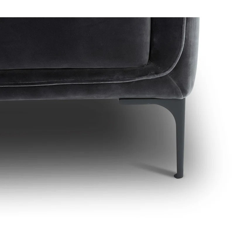 Aziel L shape Sofa | Grey | Facing Left