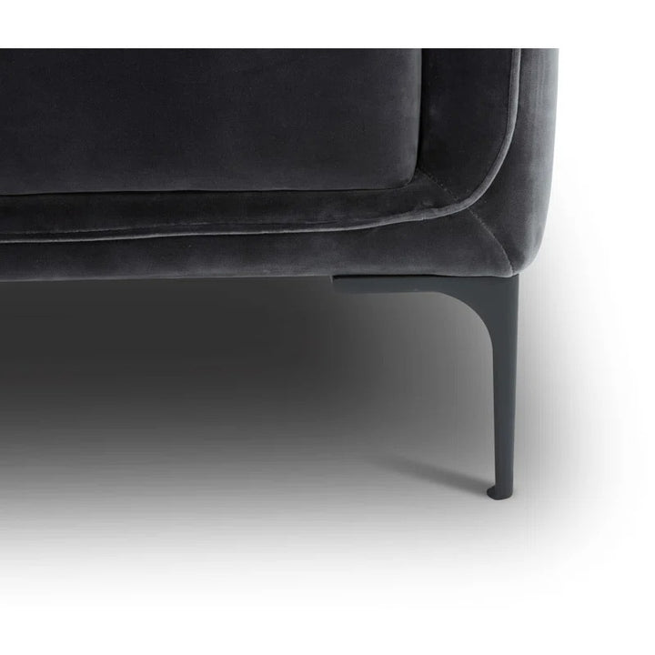 Aziel L shape Sofa | Grey | Facing Left