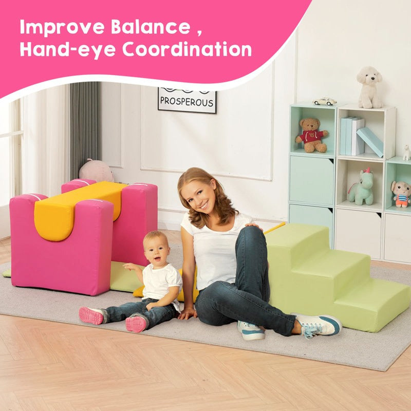 Luhu Softplay Climber Playset 6-Piece