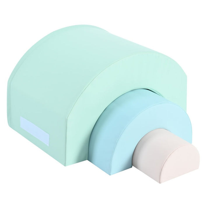Nara Softplay Climber Playset 5-Piece Purple|Blue|Green|Beige