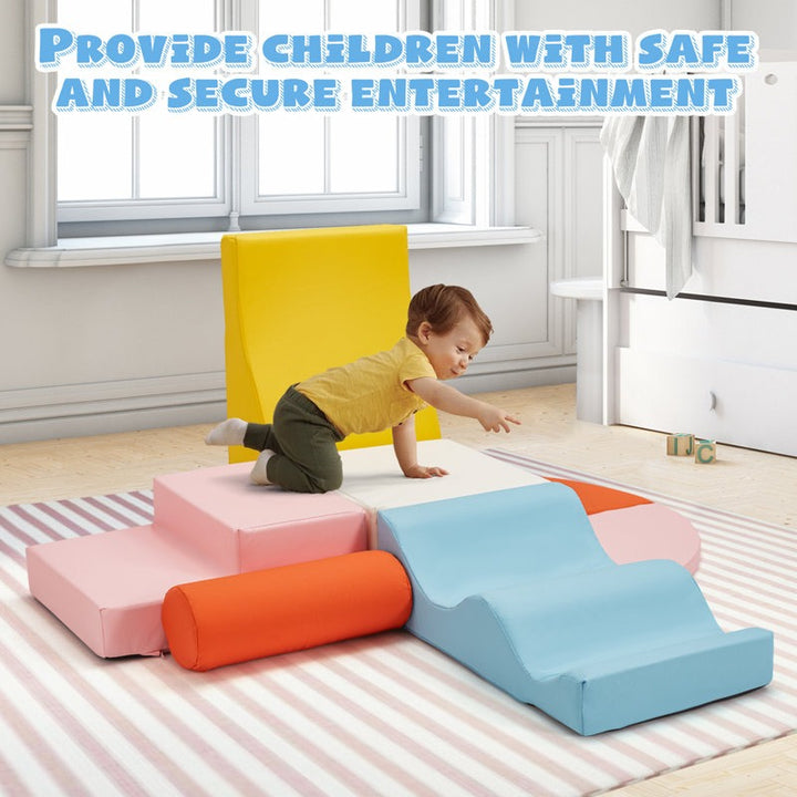 Mac Softplay Climber Playset 7-Piece