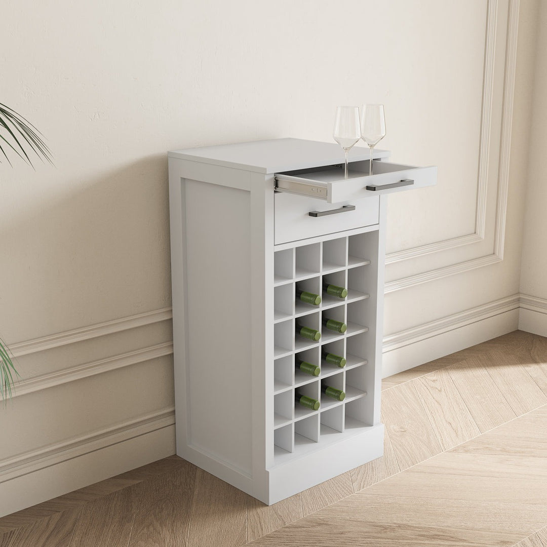Tian Tall Bar Unit | White