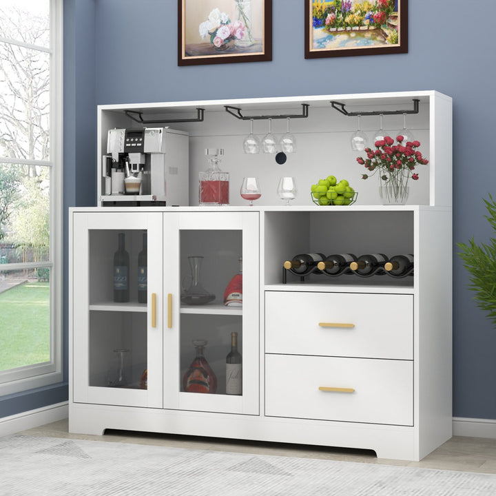 Ayaka Bar Cabinet | White