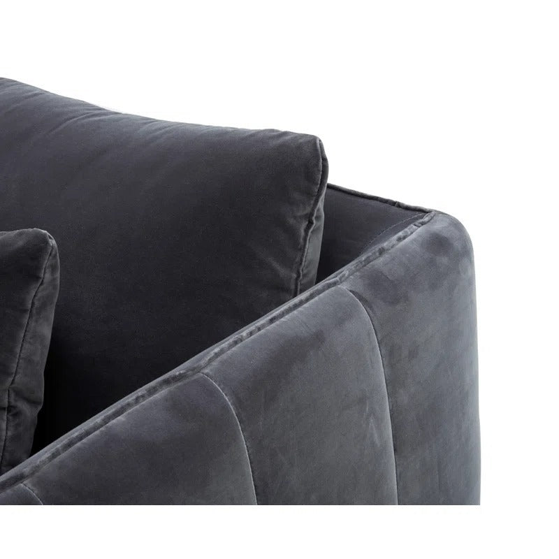 Aziel L shape Sofa | Grey | Facing Left