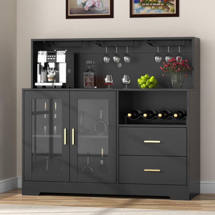 Ayaka Bar Cabinet | Black