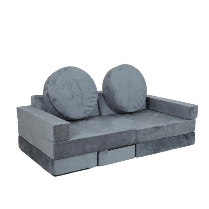 Monster Softplay Block Playset 14-Piece Grey