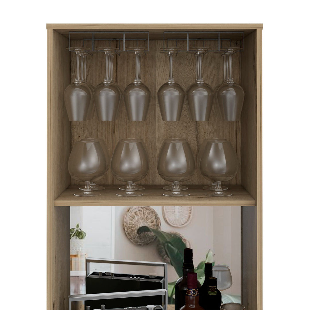 Haruka Tall Bar Unit | Natural