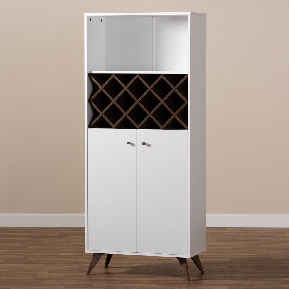 Sidu Tall Bar Unit | White