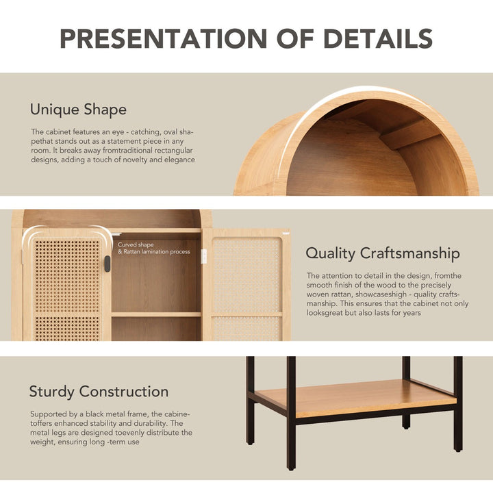 Sakura Tall Bar Unit | Natural