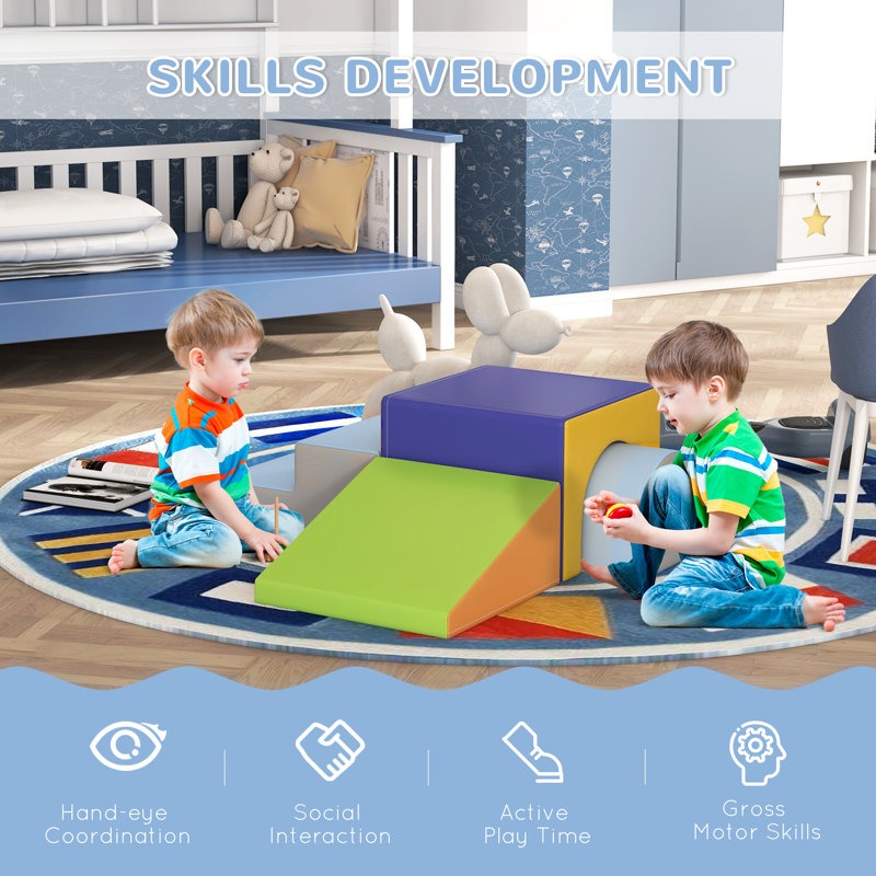 Jojo Softplay Climber Playset 5-Piece