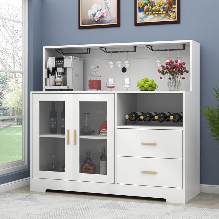 Ayaka Bar Cabinet | White