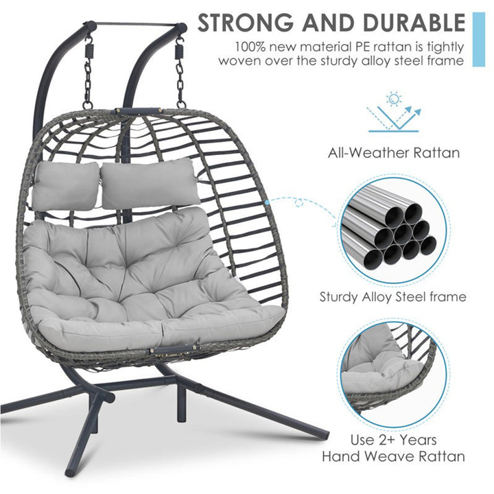 Kota Swing Chair with Stand