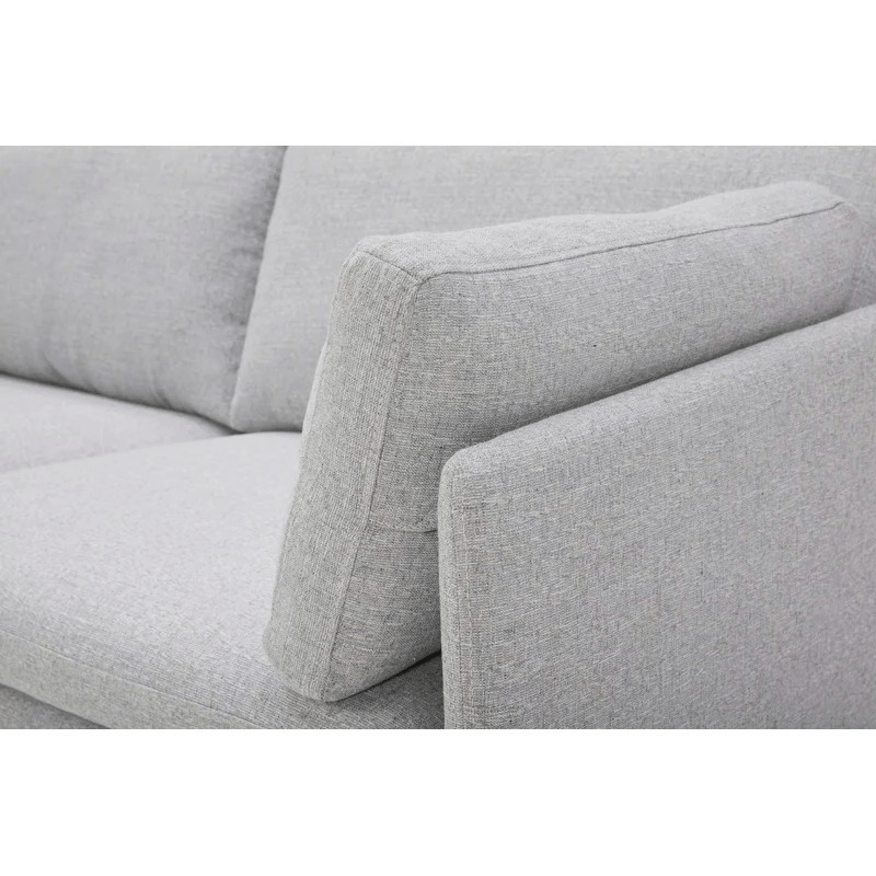 Union L Shape Sofa | Grey | Facing Left