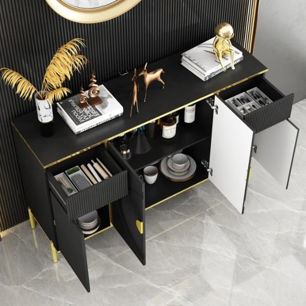 Cairo Sideboard & Cabinet | Small | Black