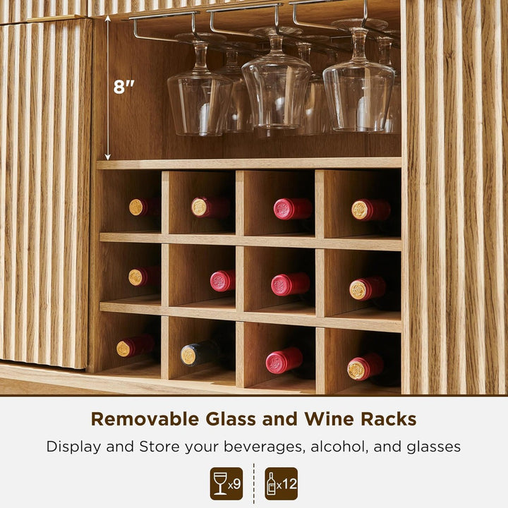 Zhi Bar Cabinet | Natural