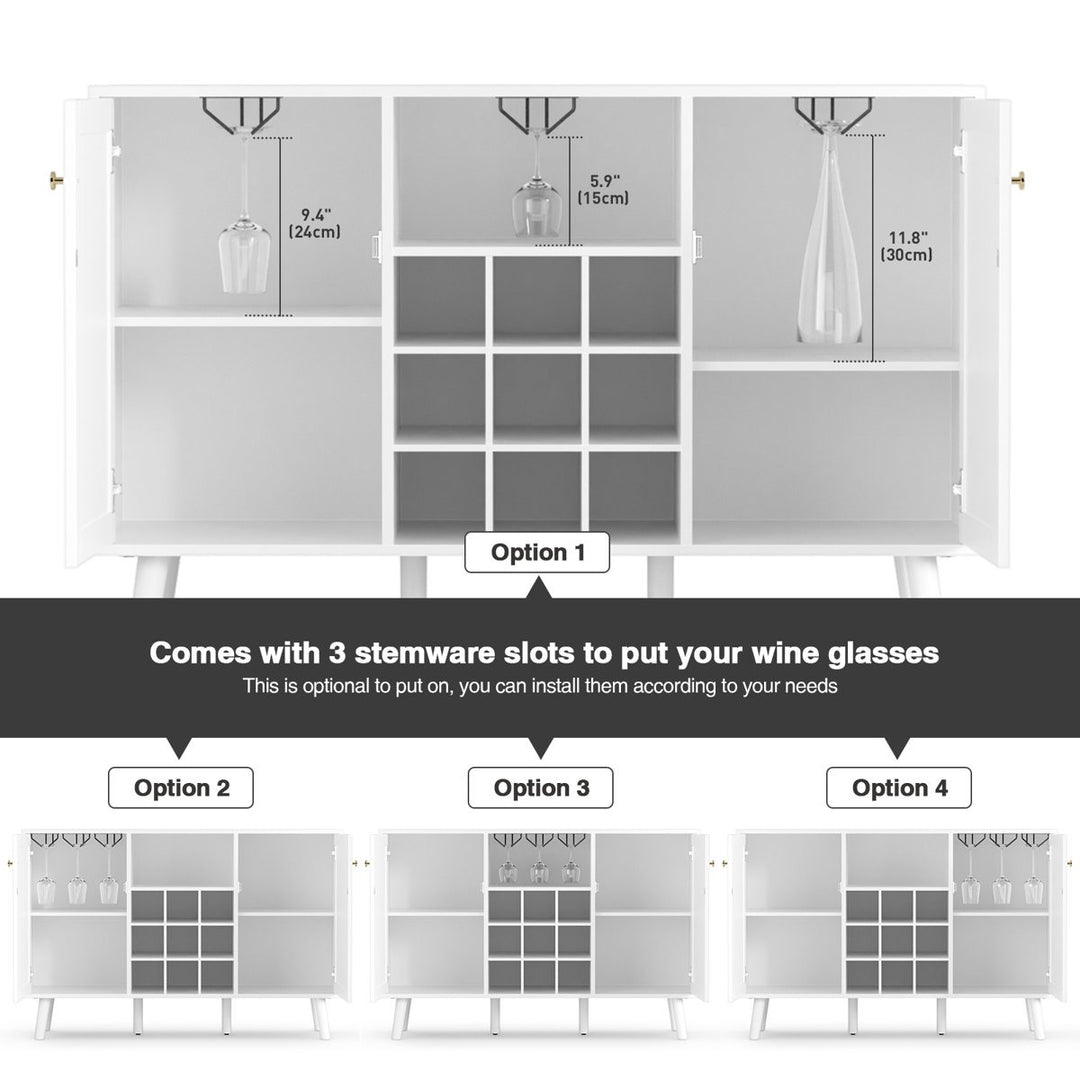 Ami Bar Cabinet | White