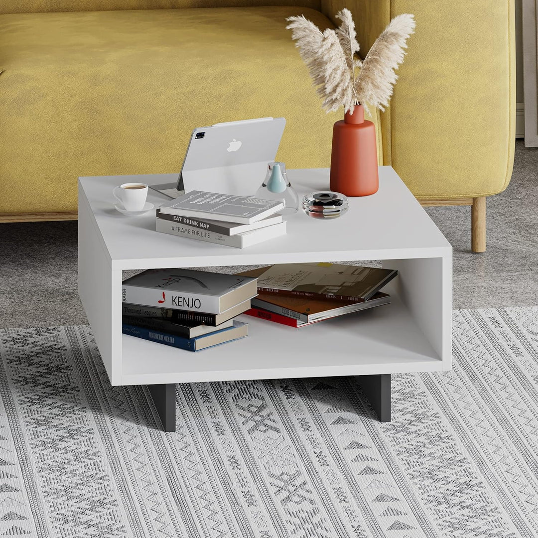 Box Coffee Table | White