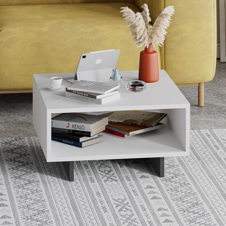 Box Coffee Table | White