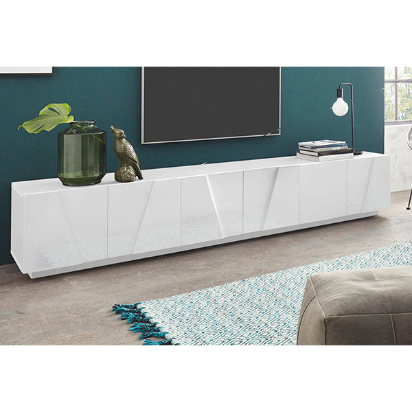 Mention TV Stand | Medium | White