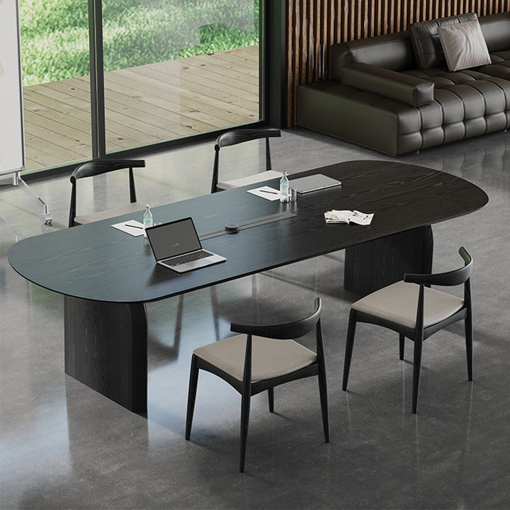 Divit Conference Table | Black