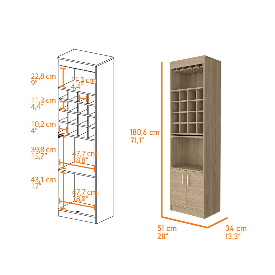 Riko Bar Unit | Beige