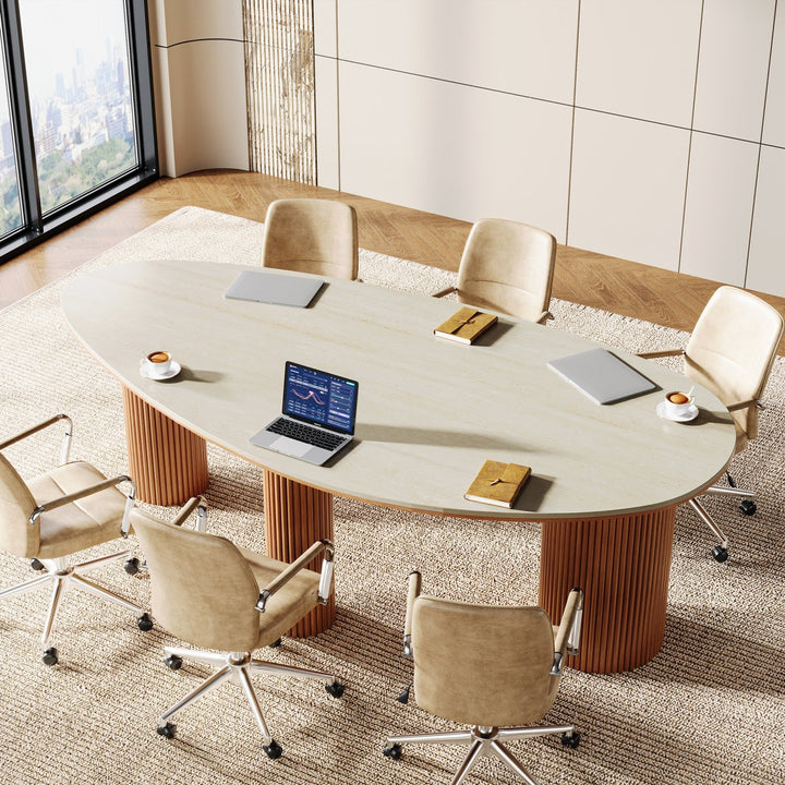 Kriti Conference Table |Beige