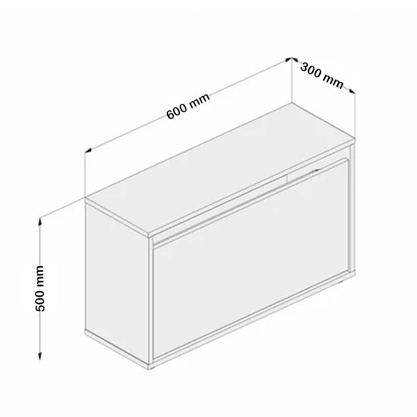 Charles Shoe Rack | White