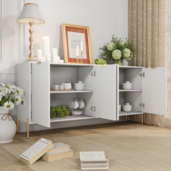 Ellis Sideboard & Cabinet | Small | White