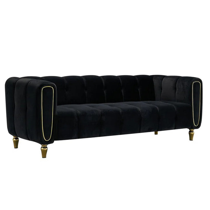 Goldbar Sofa | 2 seater | Black