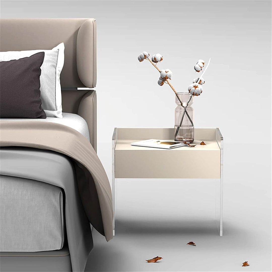 Zoya Side Table | Beige