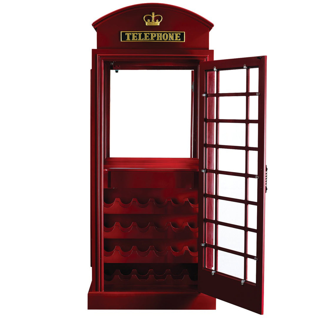 Booth Tall Bar unit | Red