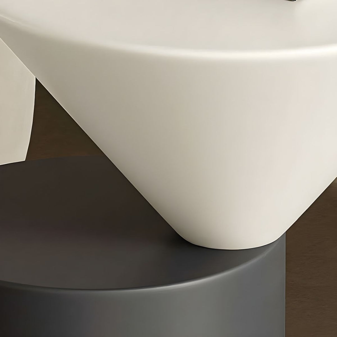 Lev  Side Table | Black & White
