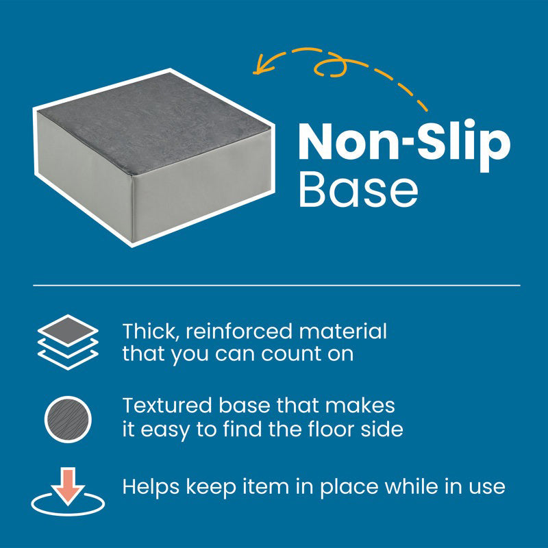 Throm Softplay Seating Block Playset 4-Piece Grey|Blue