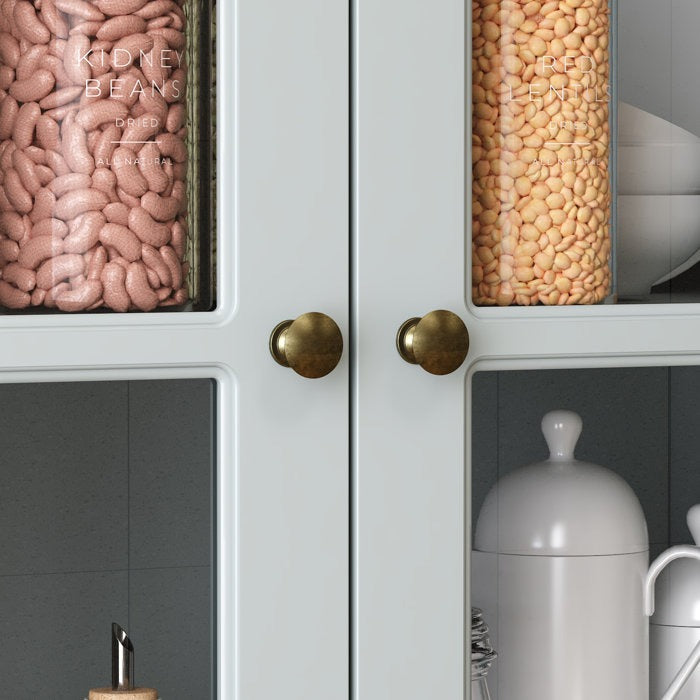 Zojo Tall Crockery Unit |Gray