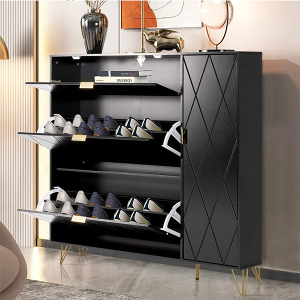 Anthony Shoe Rack | Black