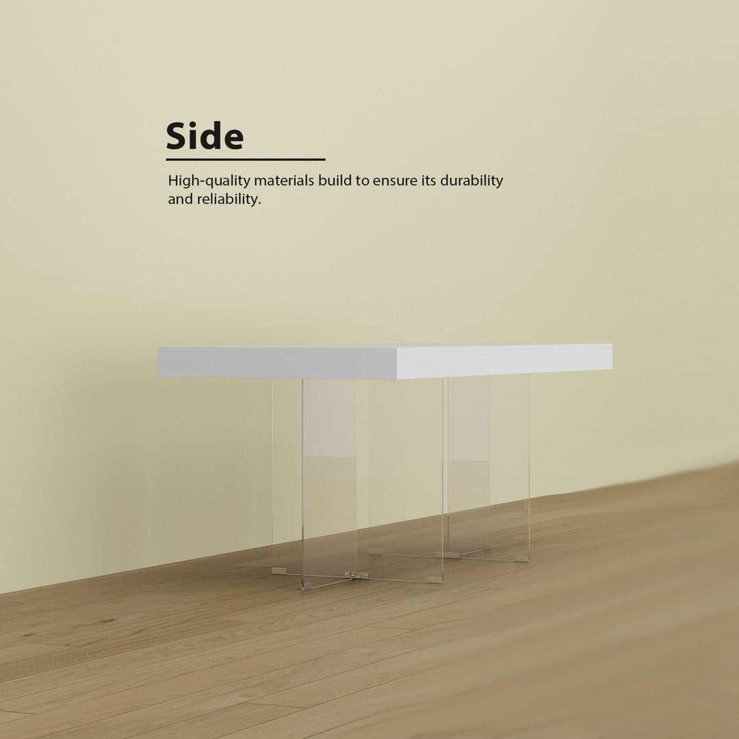 Yemi Meeting Table | White