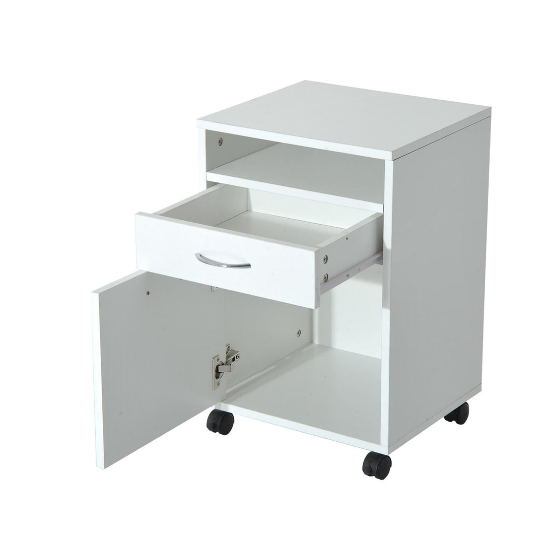 Aora Pedestal Drawer | White